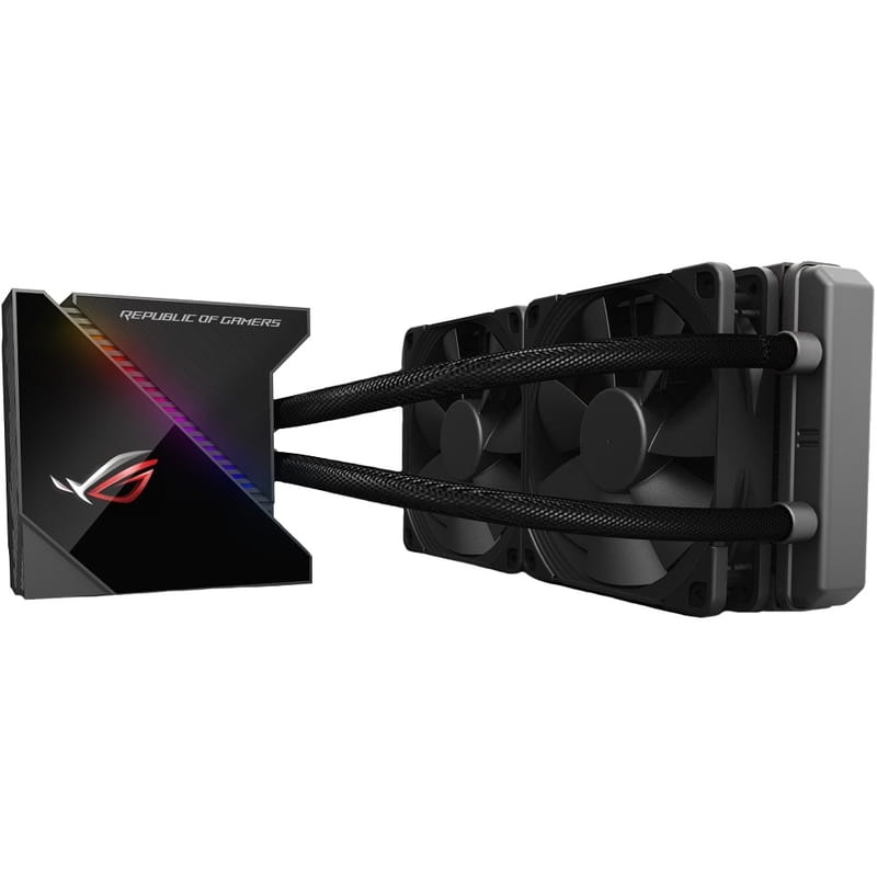 Система водяного охолодження Asus ROG Ryujin 2x120mm Aura OLED (90RC0030-M0UAY0)