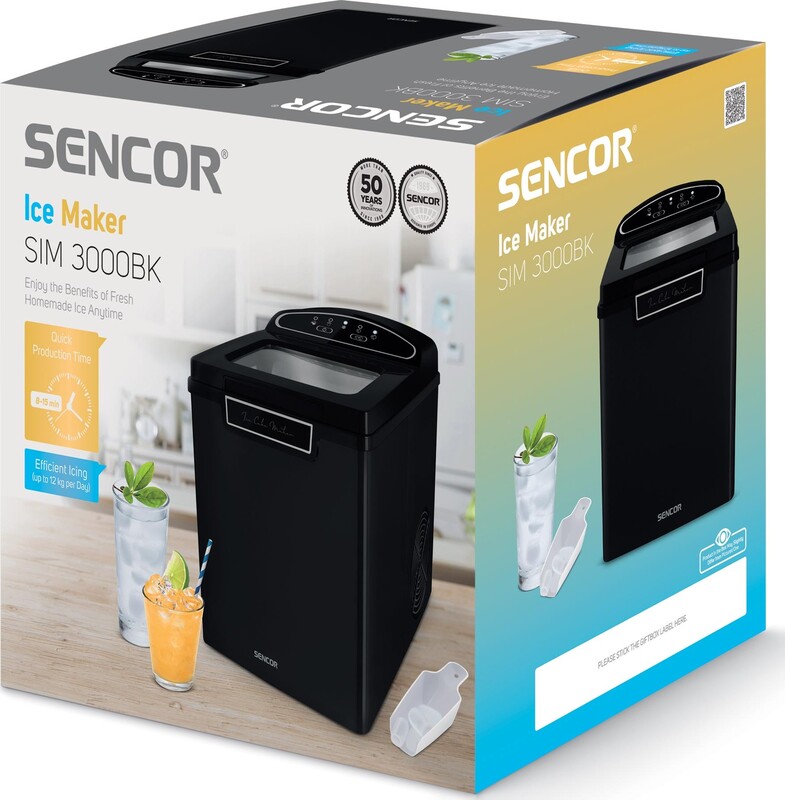 Льдогенератор Sencor SIM3000BK