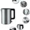 Фото - Электрочайник Viomi Mechanical Kettle Black (V-MK151B) | click.ua