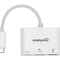Фото - Док-станция Intracom Manhattan USB Type-C-HDMI/USB 3.0/PD 60W 4-in-1, White (152945) | click.ua