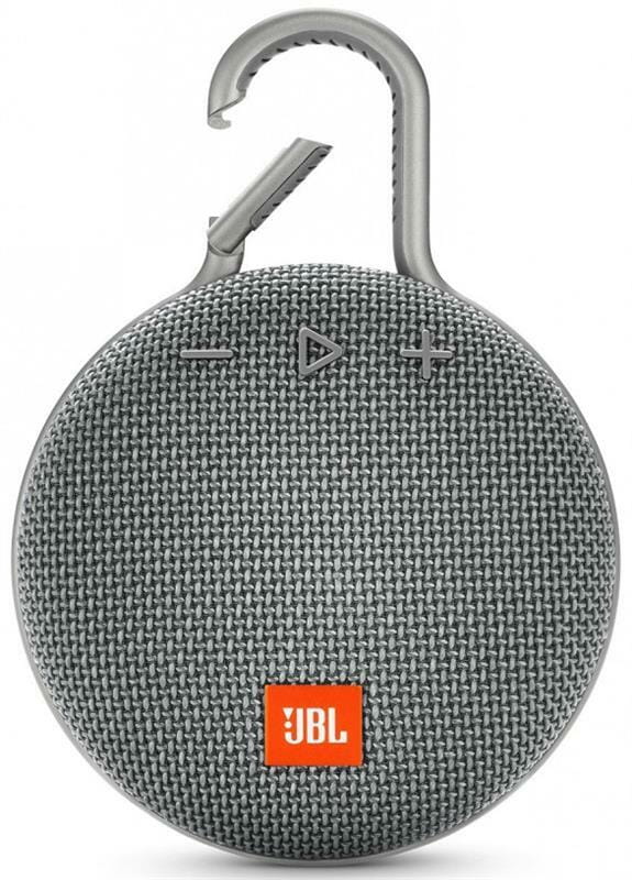 Акустическая система JBL Clip 3 Stone Gray (JBLCLIP3GRY)