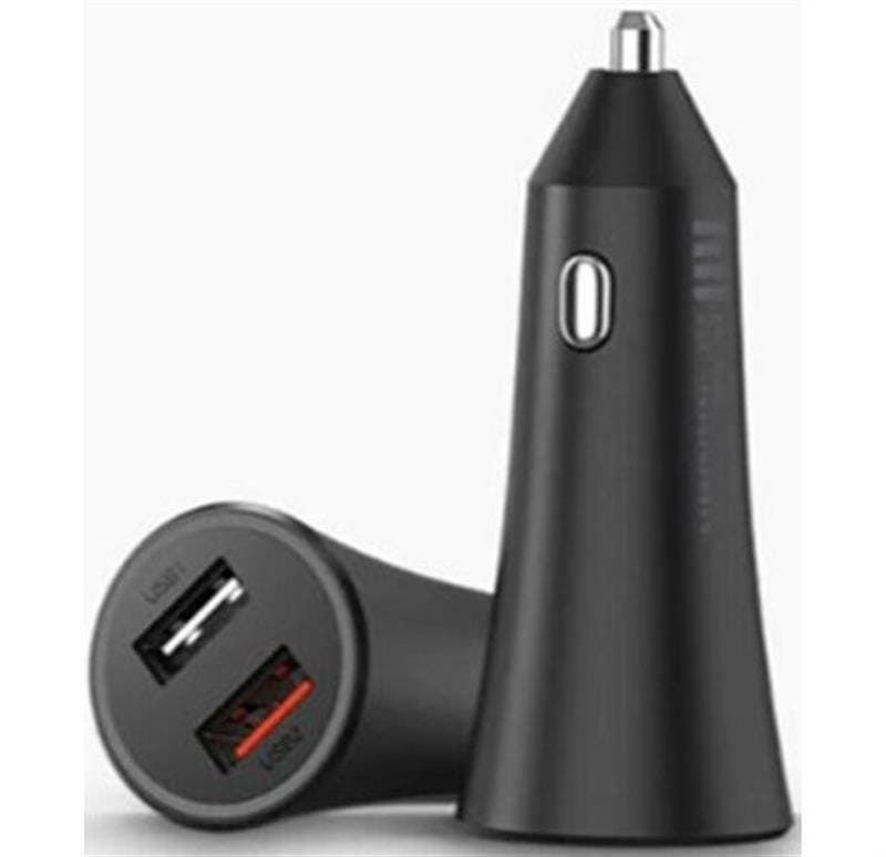 Автомобильное зарядное устройство Xiaomi Mi Car Fast Charger 37W (1USBx3A; 1USBx2A) Black