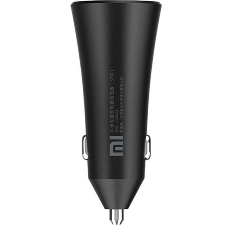 Автомобильное зарядное устройство Xiaomi Mi Car Fast Charger 37W (1USBx3A; 1USBx2A) Black