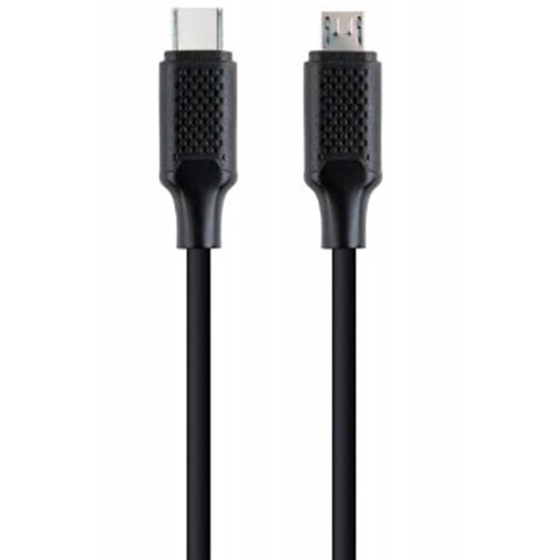 Кабель Cablexpert micro USB - USB Type-C (M/M), 1.5 м, Black (CC-USB2-CMMBM-1.5M)