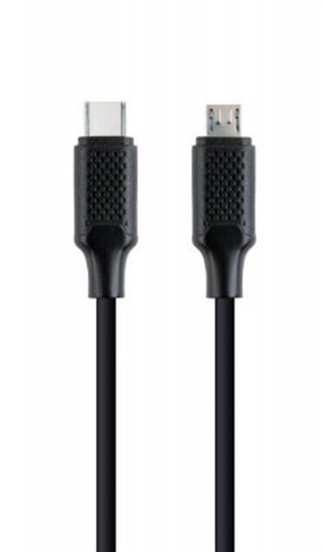 Кабель Cablexpert USB Type-C - micro USB (M/M), 1.5 м, Black (CC-USB2-CMMBM-1.5M)