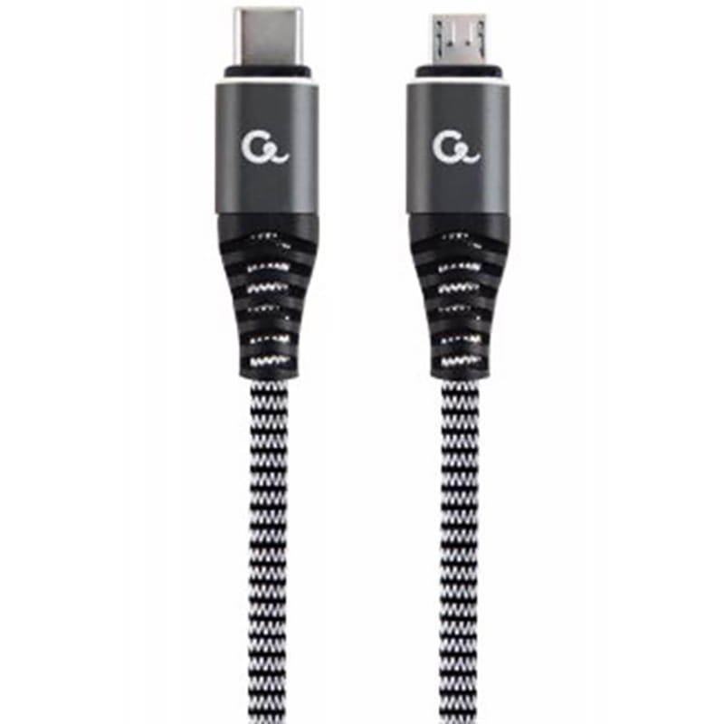 Кабель Cablexpert USB Type-C - micro USB  (M/M), 1.5 м, Grey (CC-USB2B-CMMBM-1.5M)
