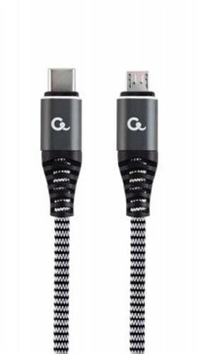 Фото - Кабель Cablexpert   USB Type-C - micro USB , 1.5 м, Grey (CC-USB2B-CMMB (M/M)