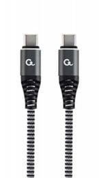 Купить Кабель Cablexpert USB Type-C - USB Type-C (M/M), 1.5 м, Grey (CC-USB2B-CMCM60-1.5M) Кабель Cablexpert USB Type-C - USB Type-C (M/M), 1.5 м, Grey (CC-USB2B-CMCM60-1.5M)