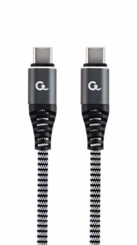 Кабель Cablexpert USB Type-C - USB Type-C (M/M), 1.5 м, Grey (CC-USB2B-CMCM100-1.5M)