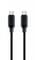 Фото - Кабель Cablexpert USB Type-C - USB Type-C (M/M), 1.5 м, Black (CC-USB2-CMCM100-1.5M) | click.ua