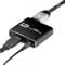 Фото - Адаптер Cablexpert HDMI - HDMI+USB+3.5 мм (F/F), Black (UHG-4K2-01) | click.ua