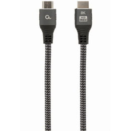 Кабель Cablexpert HDMI - HDMI V 2.1 (M/M), 1 м, Black (CCB-HDMI8K-1M)