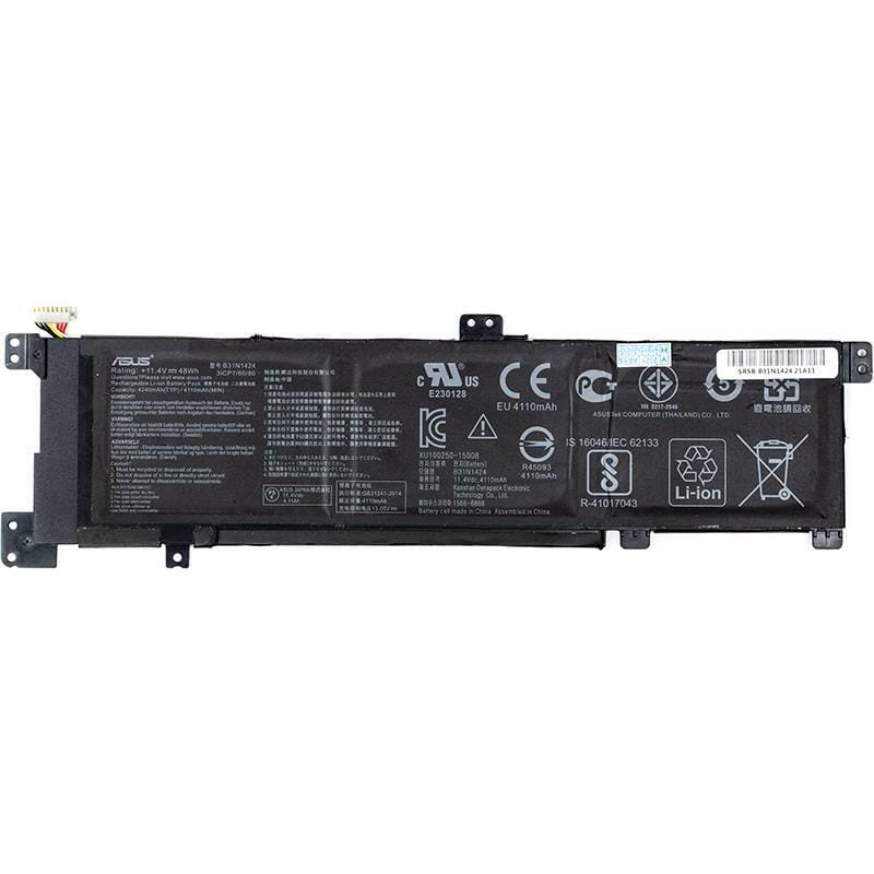 АКБ PowerPlant для ноутбука Asus A401L (B31N1424) 11.4V 4110mAh (NB431267)