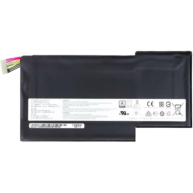 АКБ PowerPlant для ноутбука MSI GS63 Stealth Pro Series (BTY-M6J) 11.4V 5700mAh (NB470105)