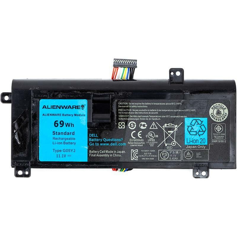 АКБ PowerPlant для ноутбука Dell Alienware 14 Series (8X70T) 11.1V 6216mAh (NB441594)