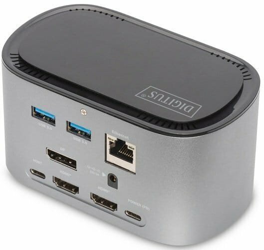 Док-станция Digitus USB-C, 11 Port, SSD Enclosure (DA-70889)