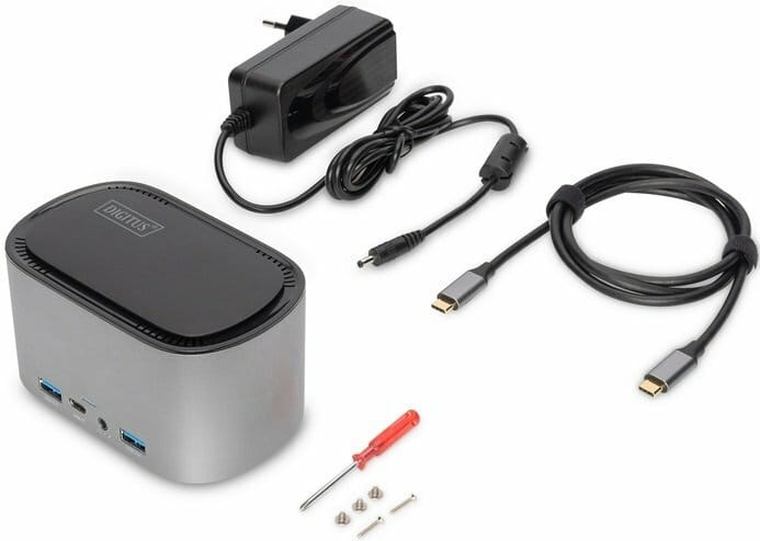 Док-станция Digitus USB-C, 11 Port, SSD Enclosure (DA-70889)