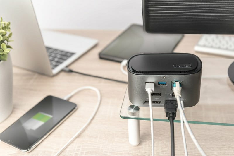 Док-станция Digitus USB-C, 11 Port, SSD Enclosure (DA-70889)