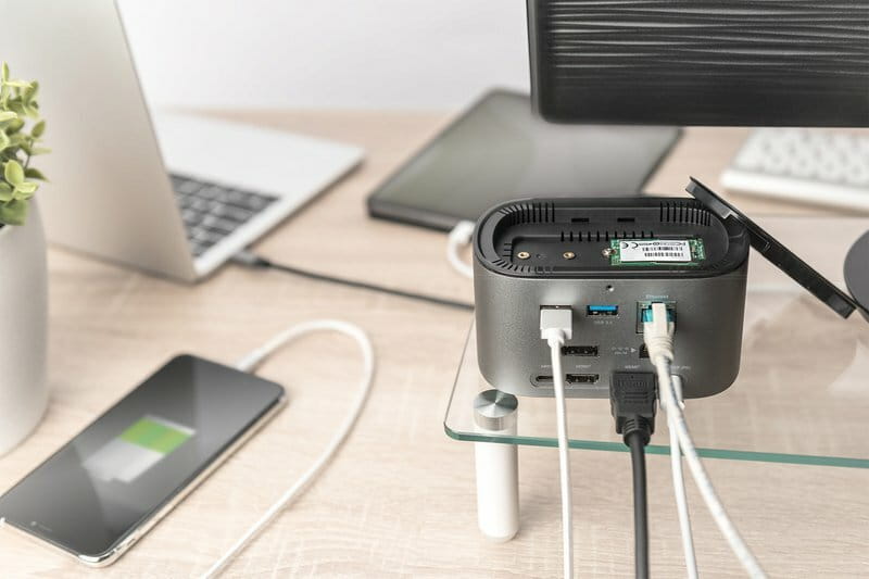 Док-станция Digitus USB-C, 11 Port, SSD Enclosure (DA-70889)