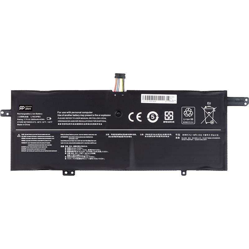 АКБ PowerPlant для ноутбука Lenovo Ideapad 720S-13IKB (L16C4PB3) 7.7V 5800mAh (NB481101)