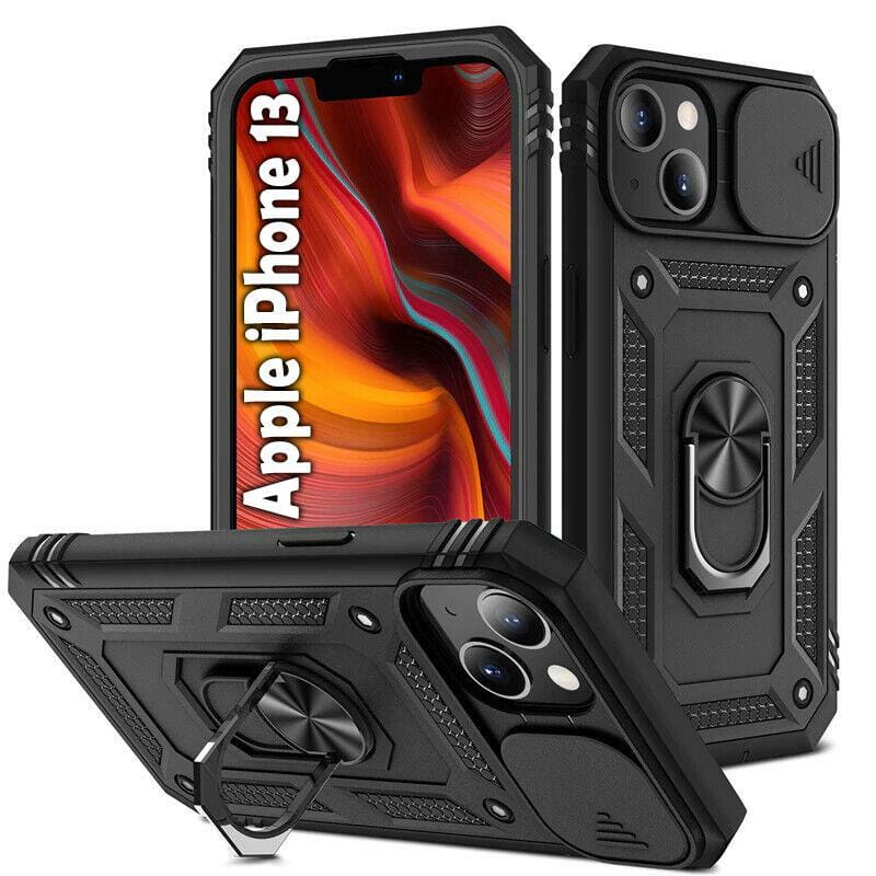 Чeхол-накладка BeCover Military для Apple iPhone 13 Black (707103)
