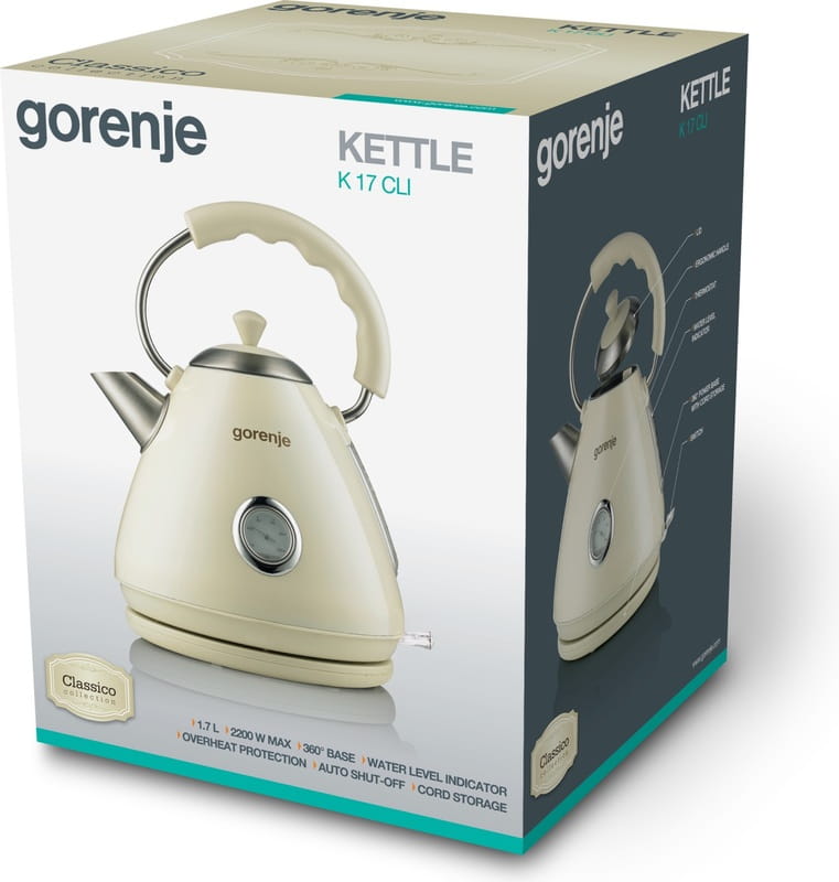 Электрочайник Gorenje K17CLI