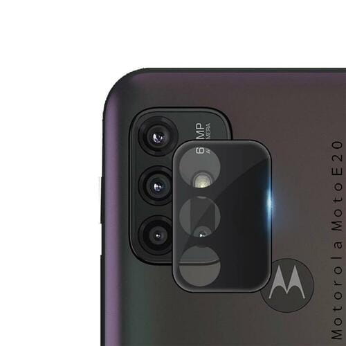 Фото - Защитное стекло / пленка Becover Захисне скло  для камери на Motorola Moto E20 Black  707033 (707033)