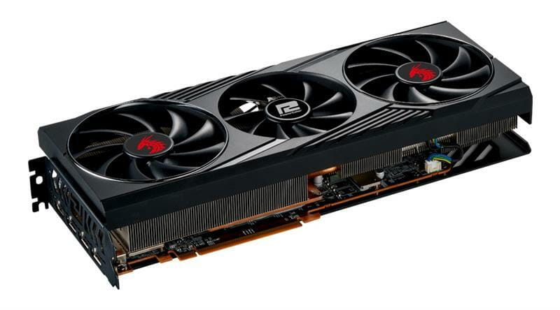 Видеокарта AMD Radeon RX 6800 XT 16GB GDDR6 Red Dragon PowerColor (AXRX 6800XT 16GBD6-3DHR/OC)