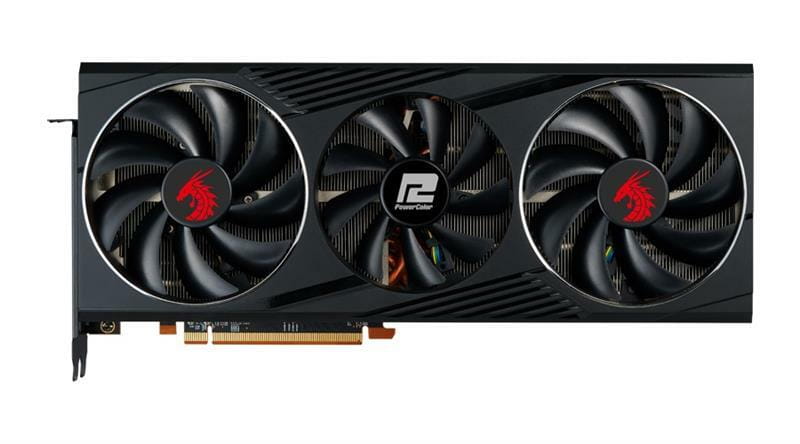 Видеокарта AMD Radeon RX 6800 XT 16GB GDDR6 Red Dragon PowerColor (AXRX 6800XT 16GBD6-3DHR/OC)