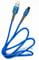 Фото - Кабель Dengos USB-USB Type-C 1м Blue (NTK-TC-LP-BLUE) | click.ua