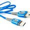 Фото - Кабель Dengos USB-USB Type-C 1м Blue (NTK-TC-LP-BLUE) | click.ua