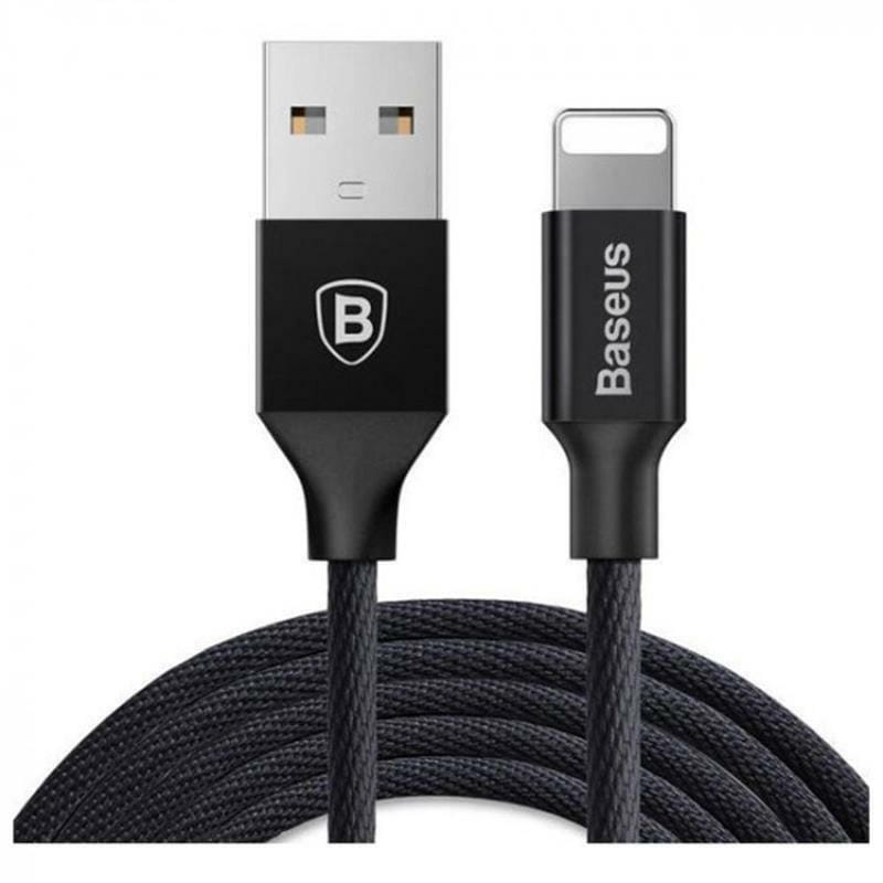 Кабель Baseus Yiven USB-Lightning, 1.2м Black (CALYW-01)