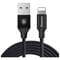 Фото - Кабель Baseus Yiven USB-Lightning, 1.2м Black (CALYW-01) | click.ua