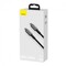 Фото - Кабель Baseus Tungsten Gold Fast Charging USB-C-USB-C, 1м Black (CATWJ-01) | click.ua