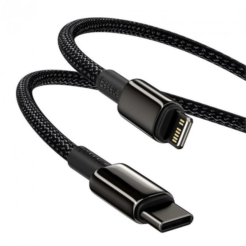 Кабель Baseus Tungsten Gold USB-C-Lightning, 1м (CATLWJ-01)