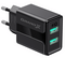 Фото - Мережевий зарядний пристрій Grand-X CH-15B (2xUSB 2.4A) Black | click.ua