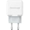 Фото - Сетевое зарядное устройство Grand-X (1xUSB 2.1A) White (CH-03W) | click.ua