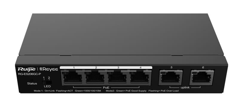 Коммутатор Ruijie Reyee RG-ES206GC-P