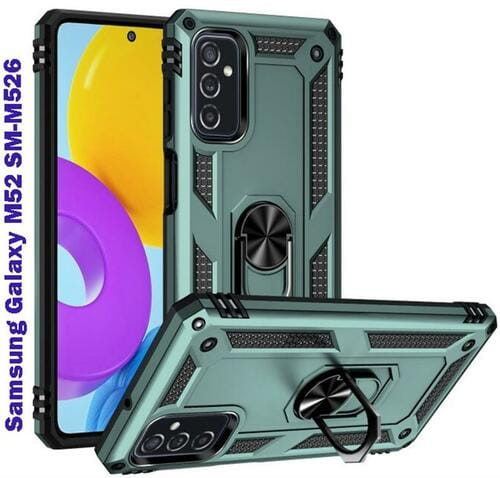 Photos - Case Becover Чохол-накладка  Military для Samsung Galaxy M52 SM-M526 Dark Green 