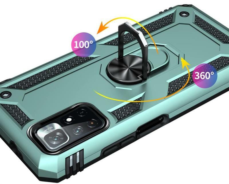 Чeхол-накладка BeCover Military для Xiaomi Poco M4 Pro 5G Dark Green (707123)
