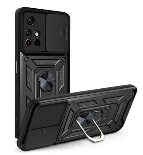 Photos - Case Becover Чохол-накладка  Military для Xiaomi Poco M4 Pro 5G Black  7 (707120)