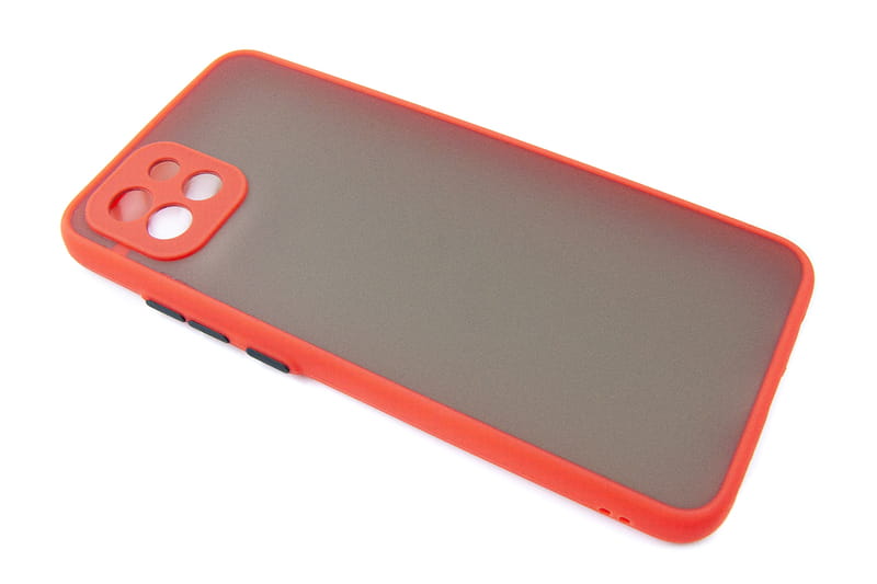Чeхол-накладка Dengos Matt для Samsung Galaxy A03 SM-A035 Red (DG-TPU-MATT-95)