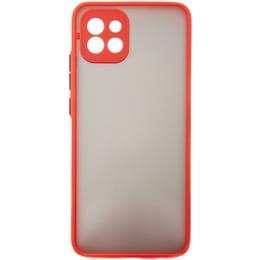 Чeхол-накладка Dengos Matt для Samsung Galaxy A03 SM-A035 Red (DG-TPU-MATT-95)