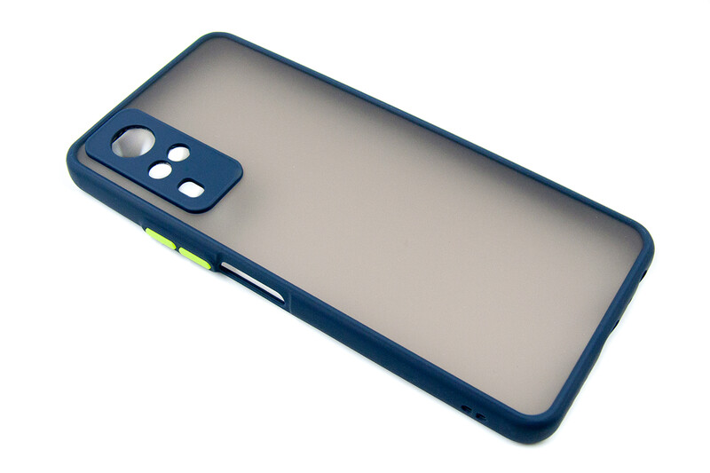 Чохол-накладка Dengos Matt для Vivo Y53s Blue (DG-TPU-MATT-92)