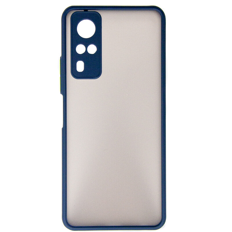 Чохол-накладка Dengos Matt для Vivo Y53s Blue (DG-TPU-MATT-92)