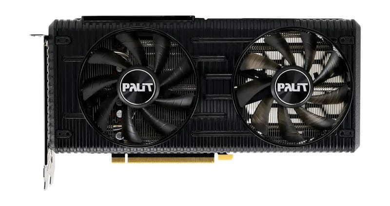 Видеокарта GF RTX 3060 12GB GDDR6 Dual Palit (NE63060019K9-190AD) (LHR)