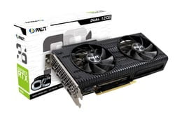 Відеокарта GF RTX 3060 12GB GDDR6 Dual Palit (NE63060019K9-190AD) (LHR)