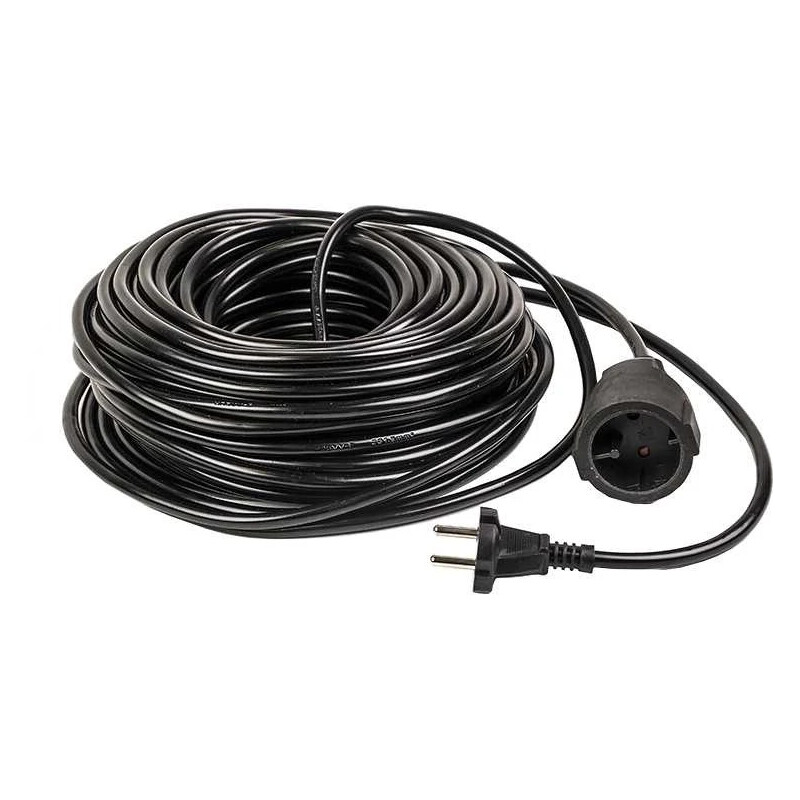 Удлинитель PowerPlant JY-3021/50 (PPEA16M500S1) 1 розетка, 50 м, черный
