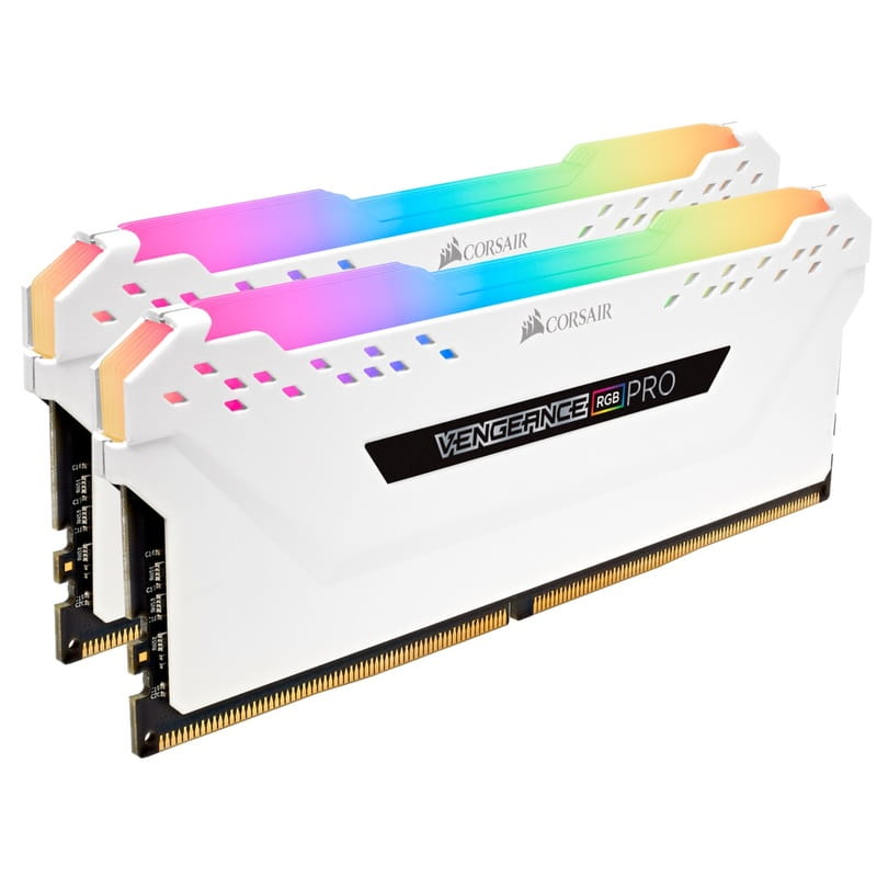 Модуль пам`ятi DDR4 2x8GB/3200 Corsair Vengeance RGB Pro White (CMW16GX4M2C3200C16W)