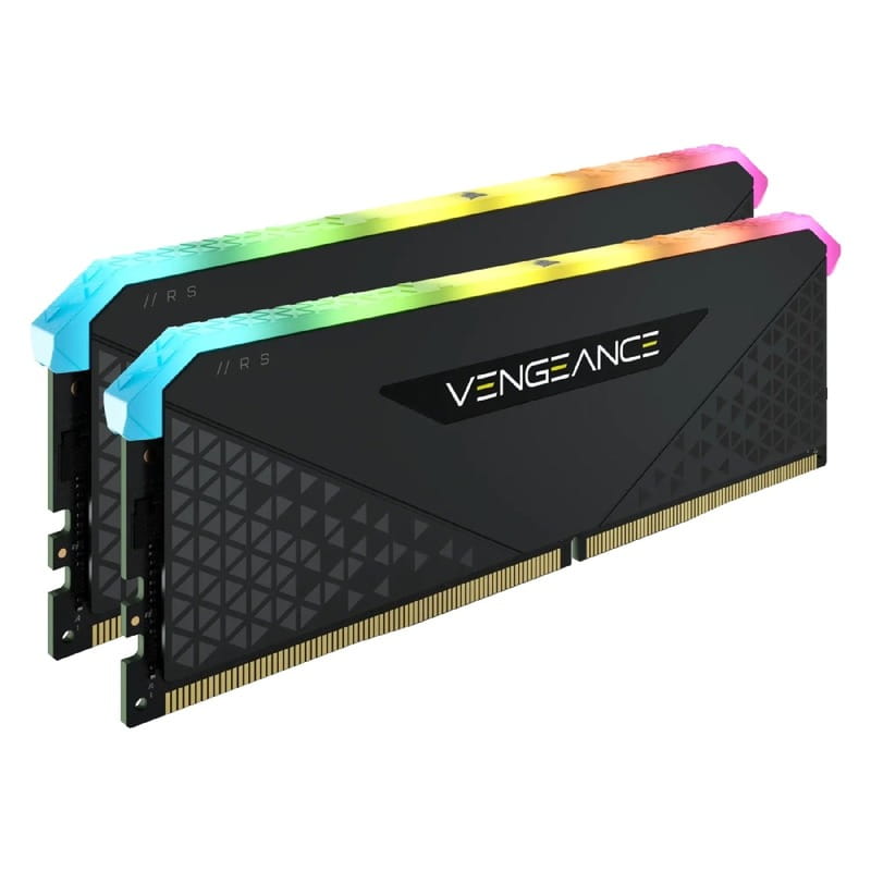 Модуль памяти DDR4 2x16GB/3200 Corsair Vengeance RGB RS Black (CMG32GX4M2E3200C16)